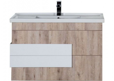 Тумба с раковиной Aquanet Мадейра 100 00213083 фото