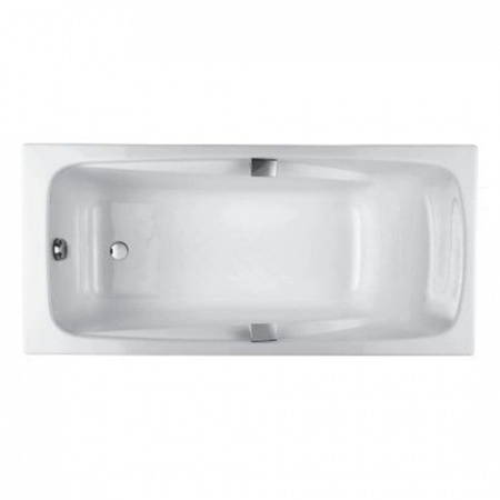 Чугунная ванна Jacob Delafon Repos E2915 с отверстиями для ручек 170x80 фото