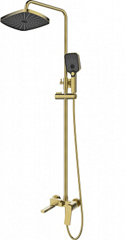 Душевая система Esbano GEMINI (DS-SG) брашированное золото фото