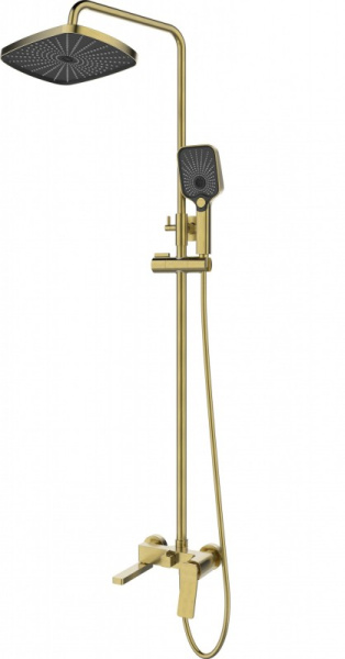 Душевая система Esbano GEMINI (DS-SG) брашированное золото фото