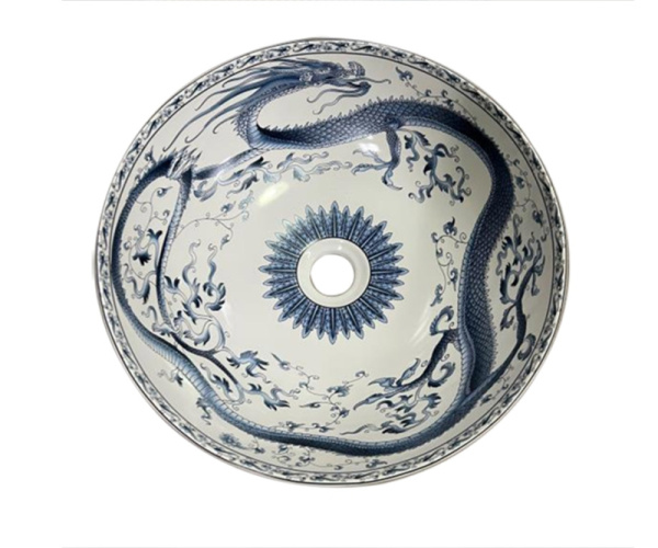 Накладная раковина Bronze de Luxe Dynasty 4008 40x40 фото