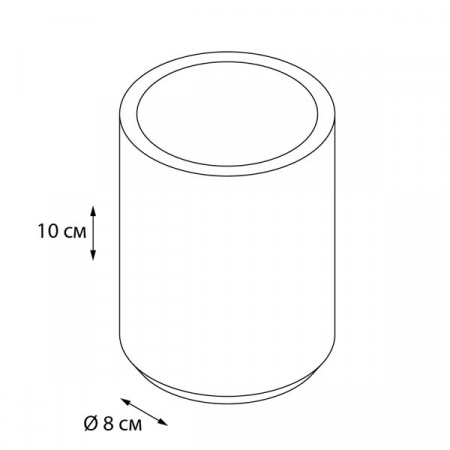 Стакан для зубных щеток Fixsen Coin FX-250-3 фото