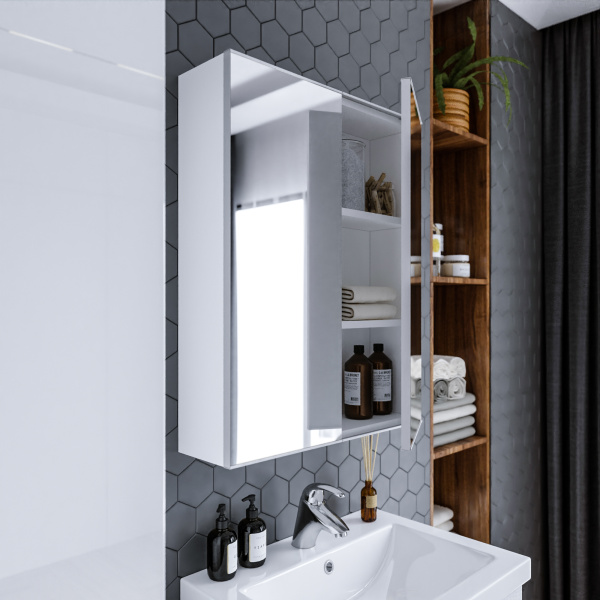 Зеркало-шкаф Бриклаер Хелена 60 4627125416439 фото