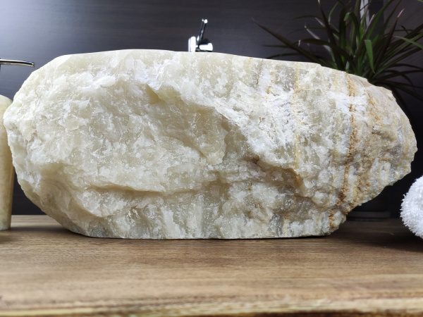 Накладная раковина из оникса Indo Erozy Green Hijau EO-00071 фото