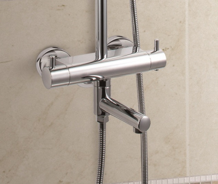 Душевая система (стойка) с термостатом Timo Saona SX-1010/00 фото