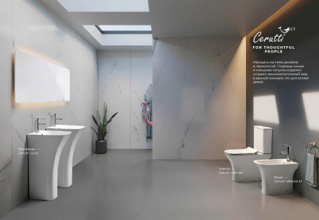 Напольная раковина Cerutti SPA Luca CT7283 45x43 фото