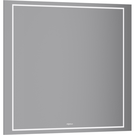 Зеркало с подсветкой и обогревом Aqwella Vision 80 VIS0208BH 70x80 фото