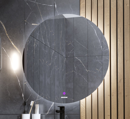 Круглое зеркало с подсветкой Grossman COSMO-промо 1970701 70x70 фото