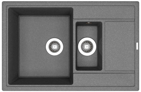Кухонная мойка ЛИПСИ 780К Florentina 20.250.D0780 чёрный фото