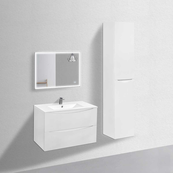 Тумба под раковину Vincea Mia VMC-2MC750GW G.White 75 см фото