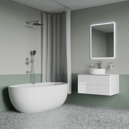 Душевая система скрытого монтажа Iddis Эйгер (Aiger) AIGBC03i68 хром матовый фото