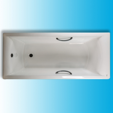 Чугунная ванна Castalia Prime 180x80 с ручками фото