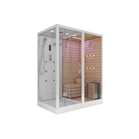 Душевая кабина с сауной Cerutti SPA Albano CT8349 180x110 фото