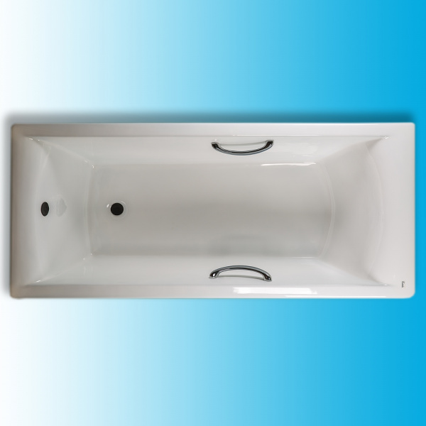 Чугунная ванна Castalia Prime 180x80 с ручками фото