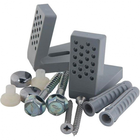 Крепеж горизонтальный для напольных унитазов и биде Kerasan 7614cr фото