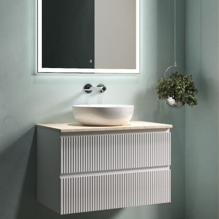 Тумба под раковину Sancos Snob R SNR80W Bianco фото