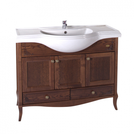 Тумба с раковиной ASB-Woodline Салерно 105 9696 фото