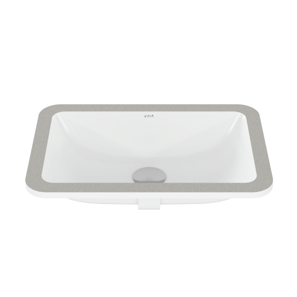 Раковина встраиваемая снизу Vitra S20 7475B003-0618 55x37 фото
