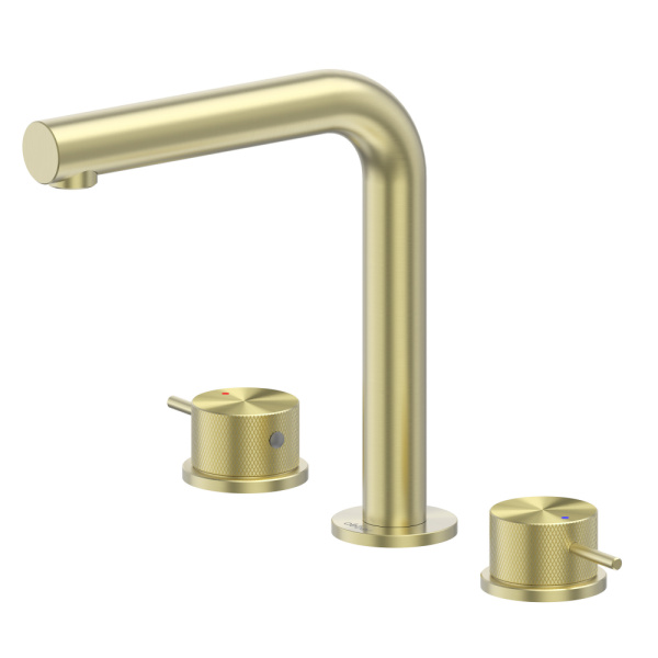 Смеситель для раковины Abber Emotion 316 AF8808BG брашированное светлое золото фото