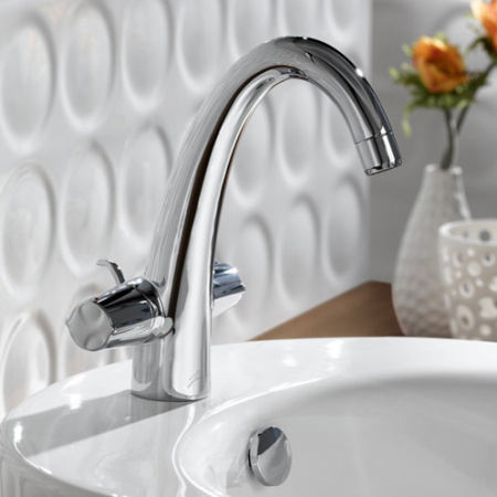 Смеситель для раковины двухвентильный Jacob Delafon Elevation E18870-CP фото