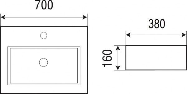 Накладная раковина WeltWassaer Elbach ELBACH 2003 фото