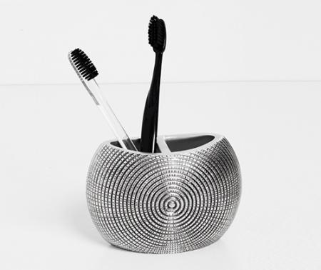 Стакан для зубных щеток настольный WasserKRAFT Eider K-33328A фото