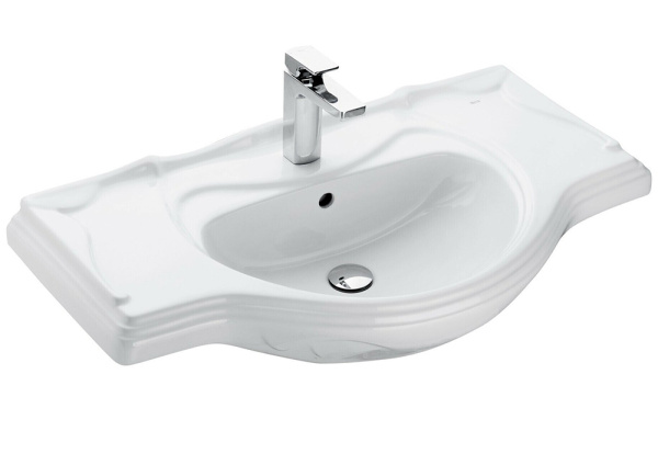 Тумба с раковиной ASB Woodline Миа 85 10106 фото