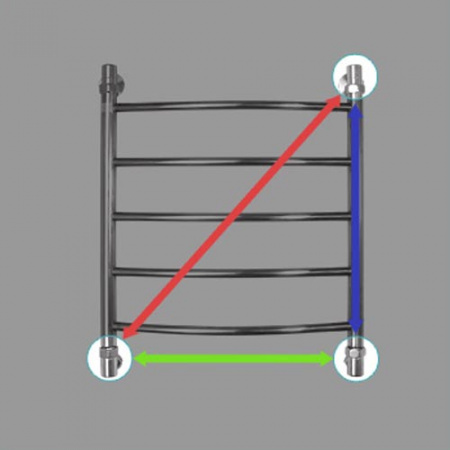 Водяной полотенцесушитель Energy Classic 60x30 EWTRCLASS0603000000 фото