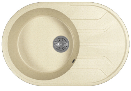 Кухонная мойка ЛИАНА 760 BAMBOO 29.020.C0760 серый фото