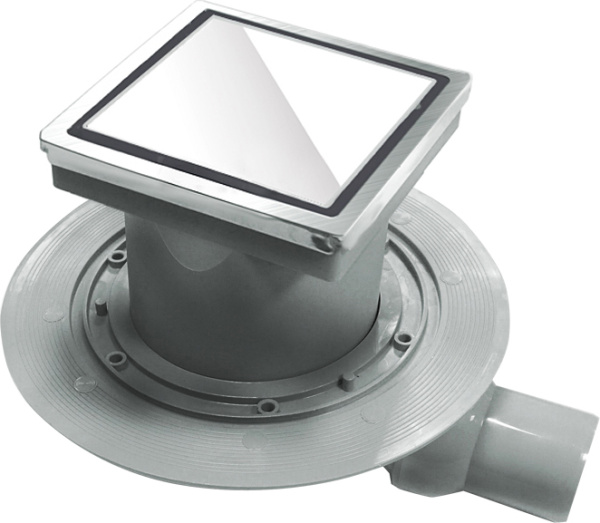 Душевой трап Pestan Confluo Standard White Glass 1 15x15 фото