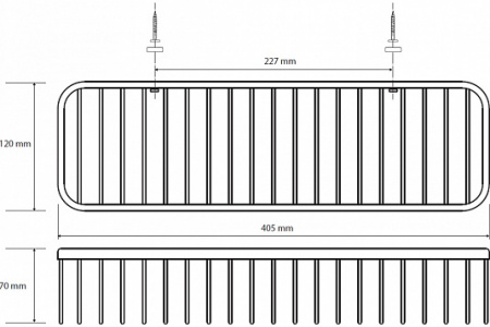 Мыльница настенная Bemeta Cytro 146208252 фото