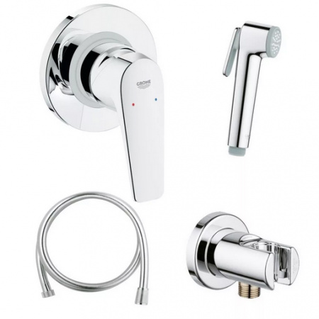 Гигиенический душ со смесителем Grohe BauFlow 124900 фото