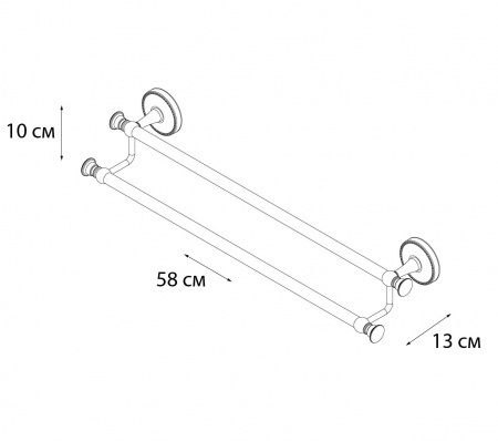 Полотенцедержатель Fixsen Adele FX-55002 фото