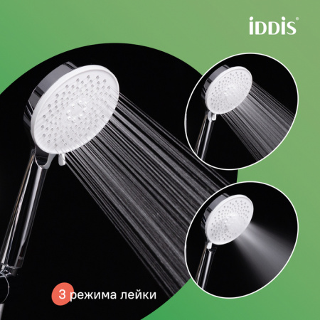 Душевая система Iddis Shelfy SHESB3Bi06 хром фото