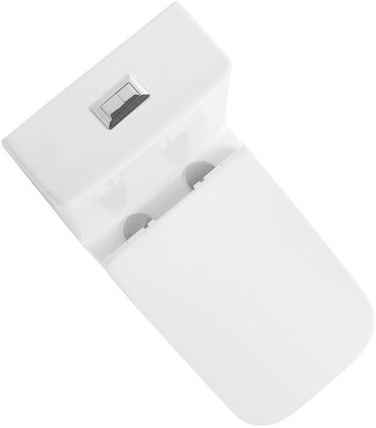 Унитаз напольный со смывом торнадо Grossman Classic GR-4486SQ с сиденьем фото