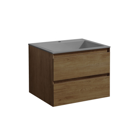 Тумба под раковину Vincea Luka VMC-2L600TO T.Oak 60 см фото