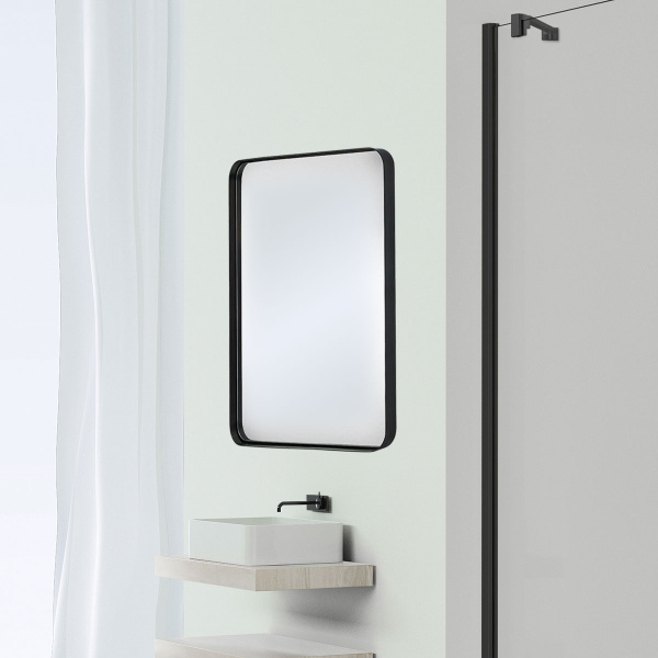 Зеркало в металлической раме Vincea VLM-2O550D 55x80 фото