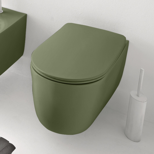 Унитаз подвесной Kerasan Nolita 531411 Verde фото