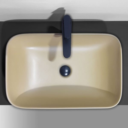 Накладная раковина Comforty 78575MC-60 00-00012534 61x38 капучино матовый фото