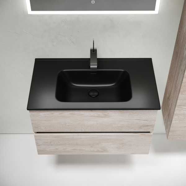 Тумба под раковину Sancos Urban UR80EG дуб галифакс натуральный фото