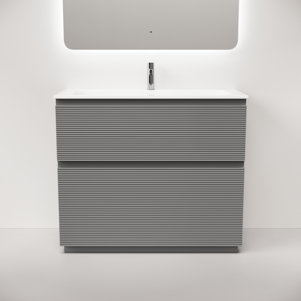 Тумба под раковину Sancos Folk Floor FL100FES Ergraut soft фото