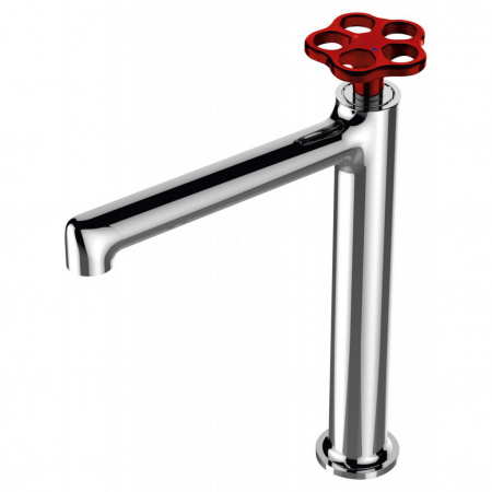 Высокий смеситель для раковины BelBagno Roso ROS-LMC-CRM фото