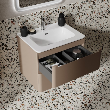 Тумба с раковиной Iddis Edifice EDI60C0i95K 60 см, капучино фото