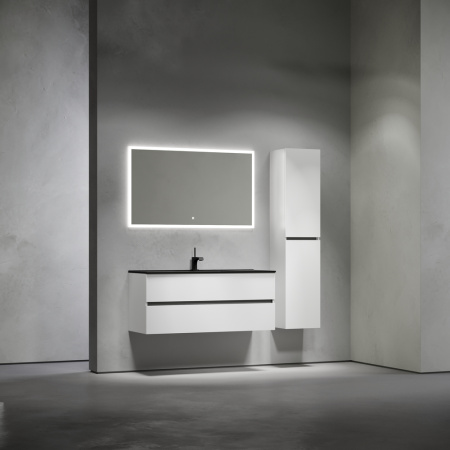 Тумба под раковину Sancos Urban UR120-1W белый глянец фото