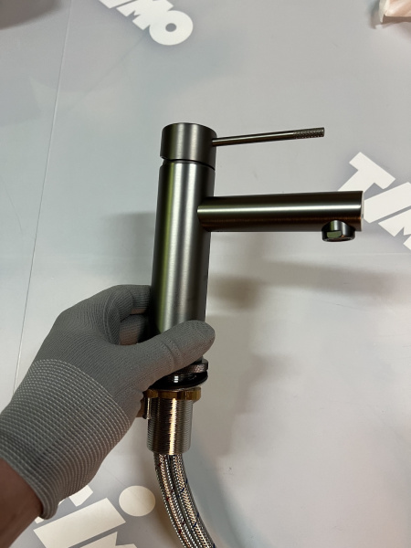 Смеситель для раковины Timo Saona 2361/18F черное золото фото