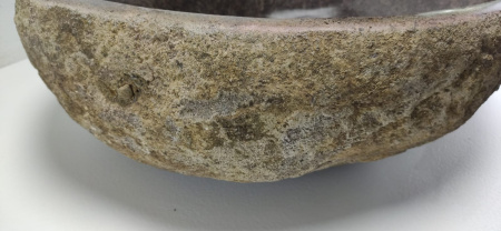 Накладная раковина из речного камня RS0825 (53*44*15) фото
