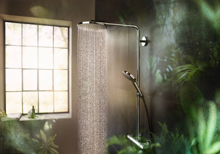 Душевая система (стойка) Hansgrohe Raindance Select S Showerpipe 240 1jet 27633000 фото