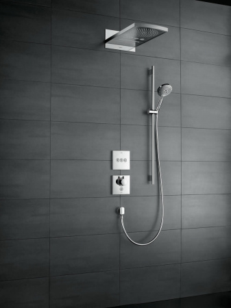 Термостат с запорным клапаном Hansgrohe ShowerSelect Highflow 15761000 фото