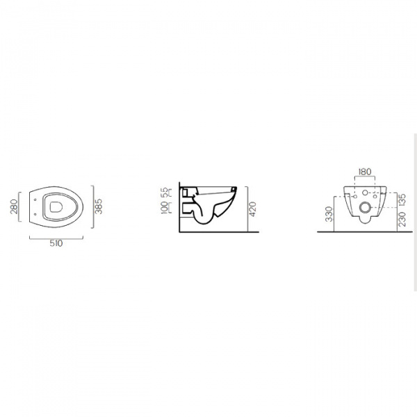 Унитаз подвесной GSI Modo 7710 11 bi фото