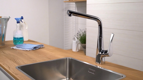 Смеситель для кухни Hansgrohe Metris 14822000 фото